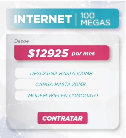 Promo Internet 100 Megas